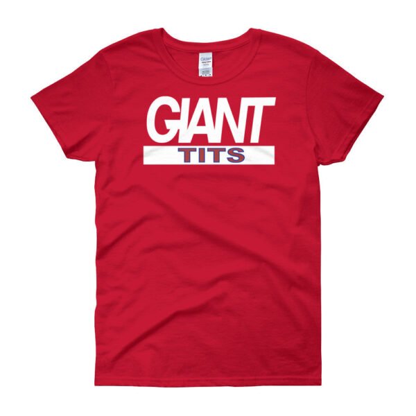 GIANT TITS Women's t-shirt - Image 2