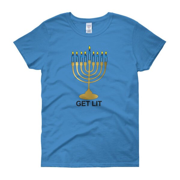 GET LIT HANUKKAH Women's t-shirt - Image 6