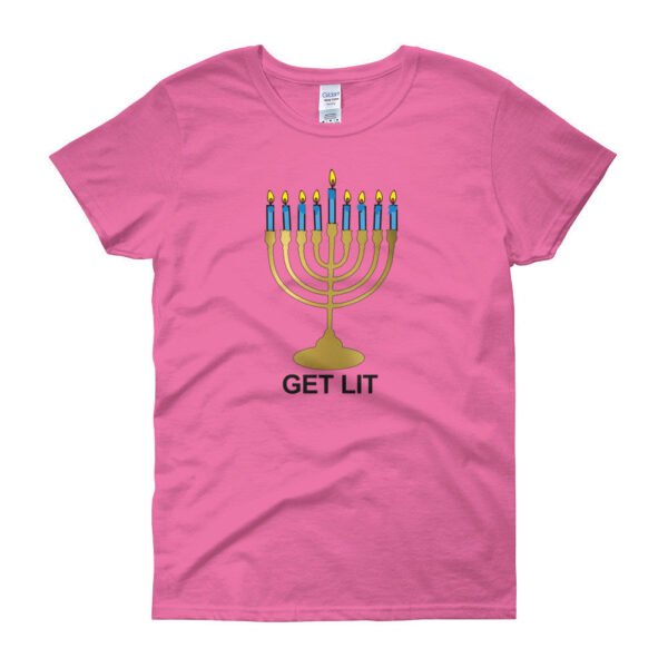 GET LIT HANUKKAH Women's t-shirt - Image 9