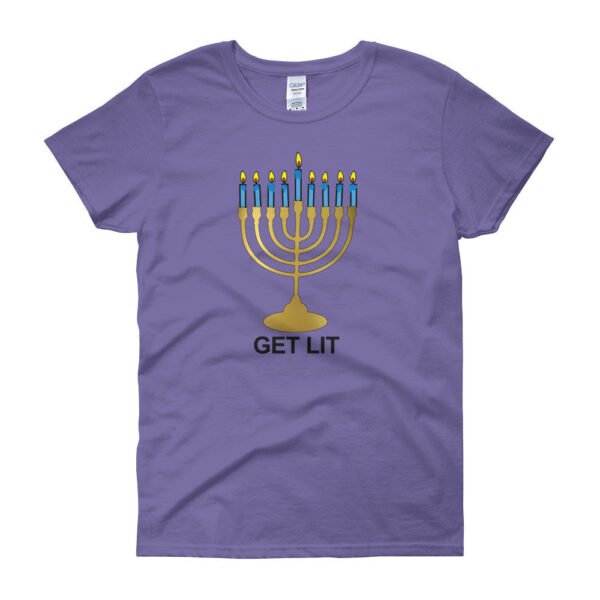 GET LIT HANUKKAH Women's t-shirt - Image 5