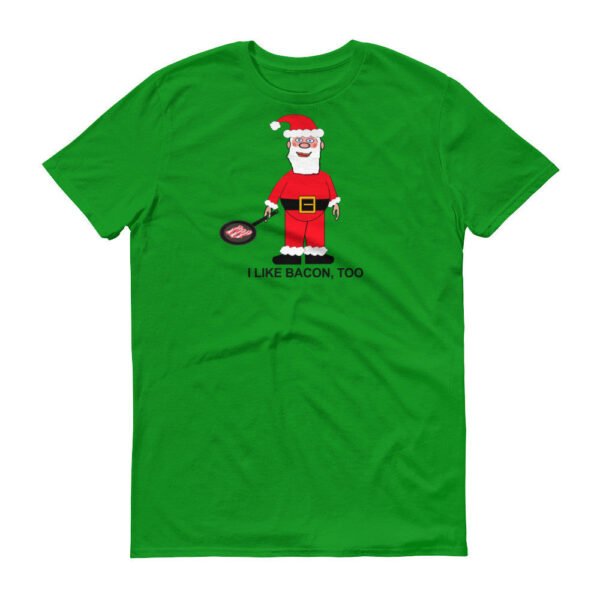 SANTA LIKES BACON  t-shirt - Image 3