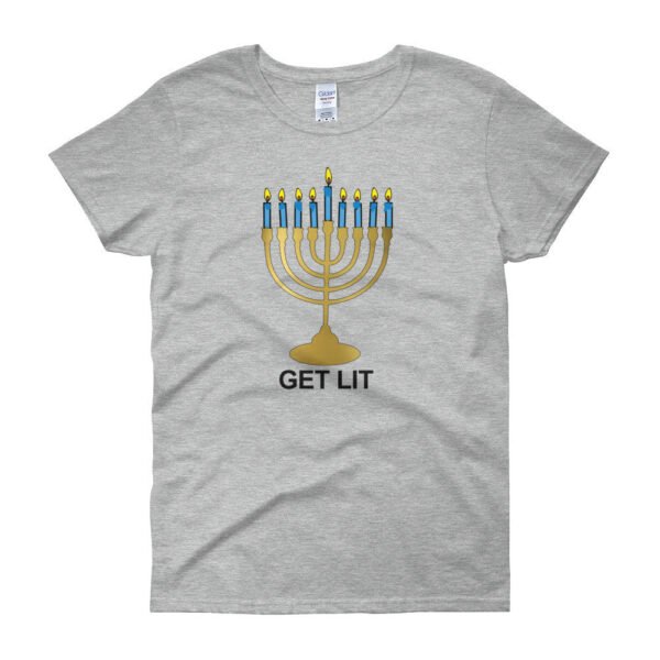GET LIT HANUKKAH Women's t-shirt - Image 3